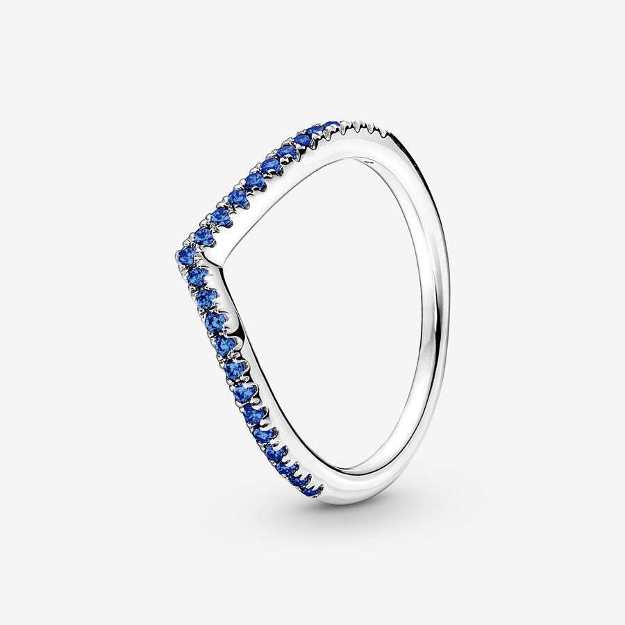 Prsten Pandora Timeless Třpytivé modré přání Prsten Pandora Timeless Trpytive modre prani