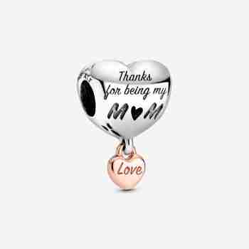 Přívěsek Srdce Love You Mum