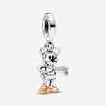 Visací přívěsek Disney 100. výročí, diamant, vyrobený v laboratoři, Mickey Mouse Visací přívěsek Disney 100. výročí, diamant, vyrobený v laboratoři, Mickey Mouse