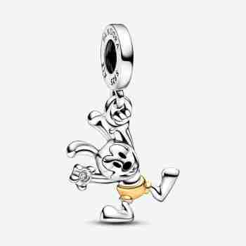 Visací přívěsek Disney 100. výročí – Králík Oswald s laboratorně vytvořeným diamantem