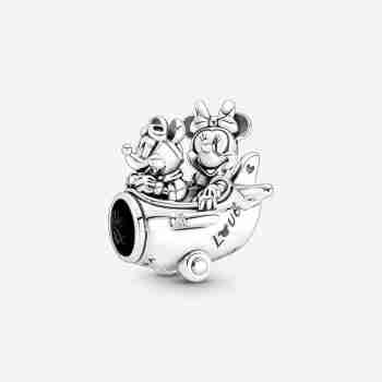 Přívěsek Disney Mickey Mouse & Minnie Mouse Letadlo
