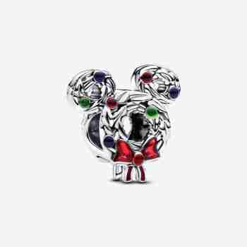 Přívěsek Disney Mickey Mouse – Vánoční věnec