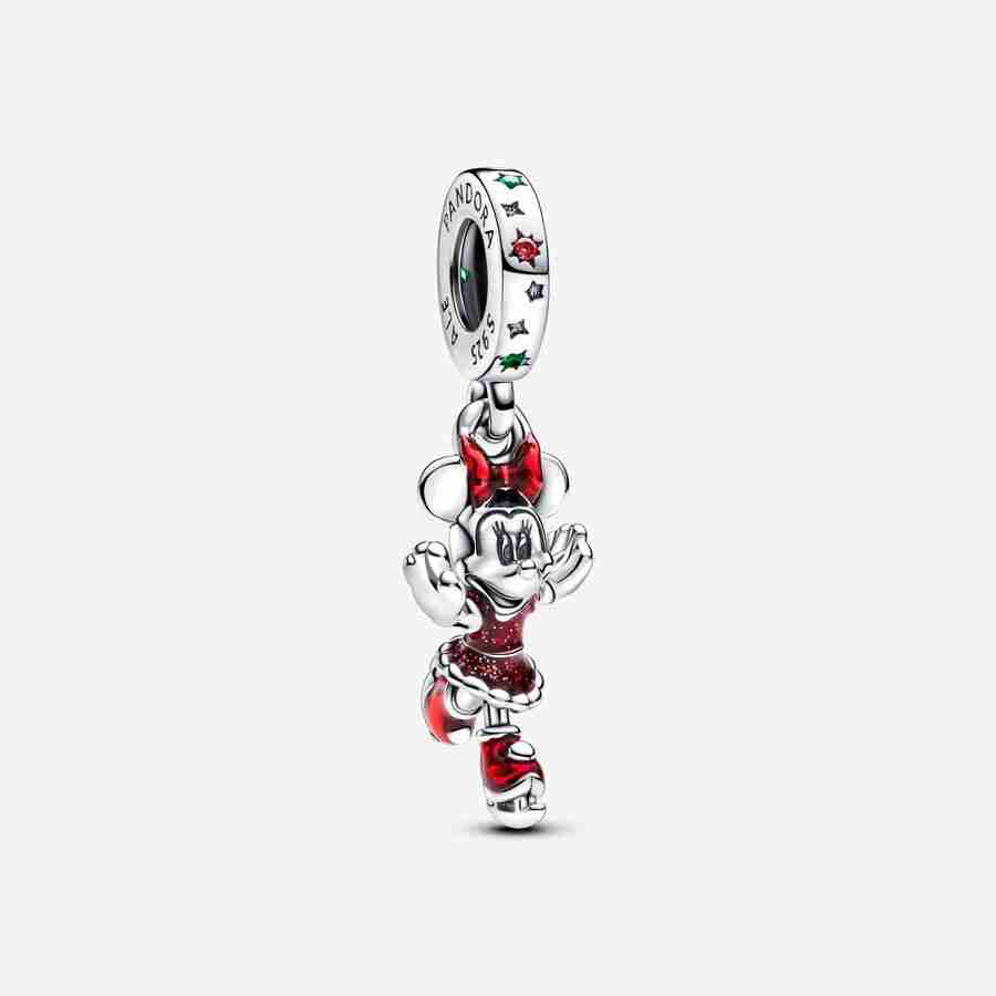 Visací přívěsek Minnie Mouse na bruslích Visaci privesek Minnie Mouse na bruslich