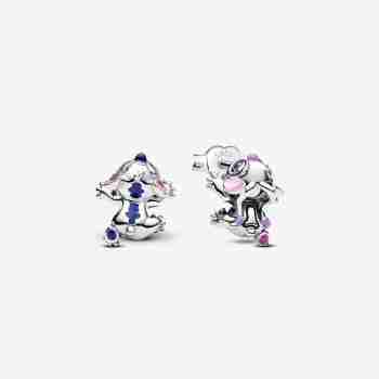 Peckové náušnice Disneyho Stitch a Andílek
