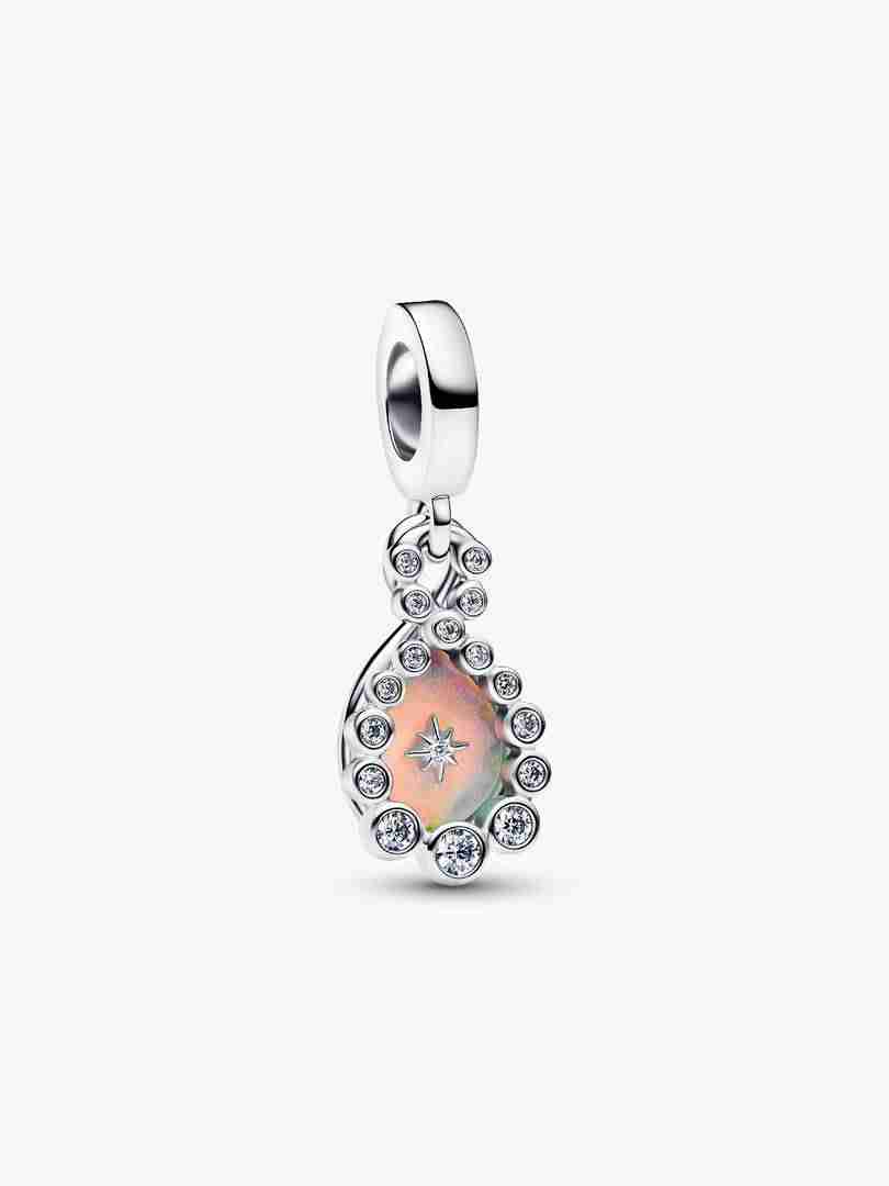 Dvojitý visací přívěsek Opaleskující nekonečno Dvojity visaci privesek Opaleskujici nekonecno