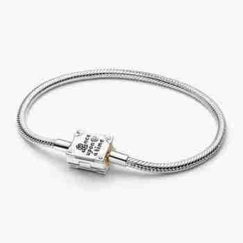 Lab-grown Diamond Snake Chain Bracelet